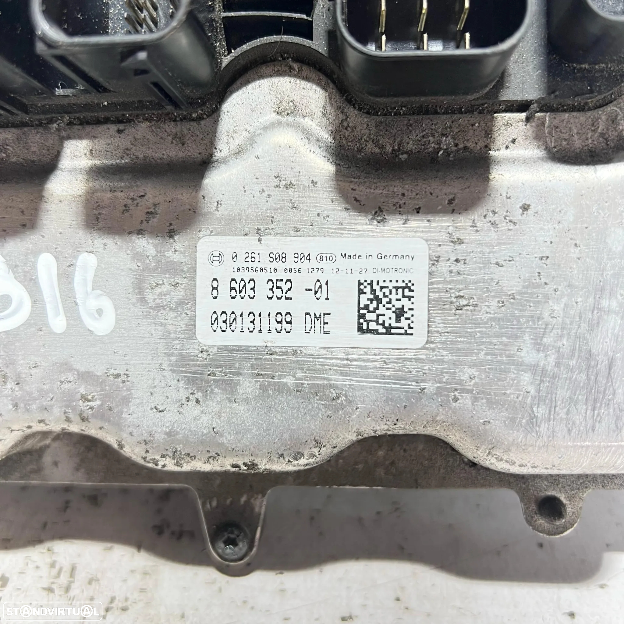 .Centralina Original Motor Bosch BMW 1.6i N13 N13B16 0 261 S08 904 / 8 603 352 - 3