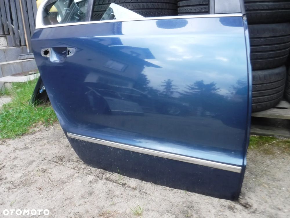 Skoda Superb II 2 LIFT FL 12-15 LW5Q F0F0 sedan liftback drzwi tyl lewe prawe HB szyba - 6