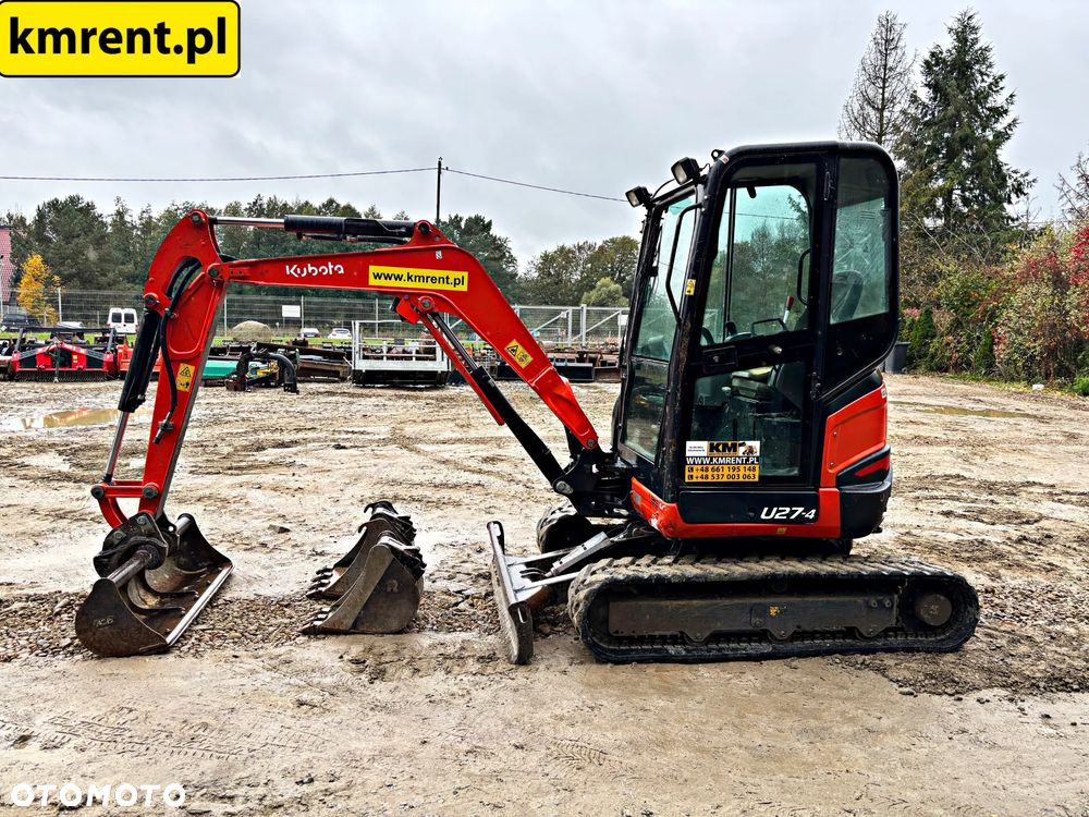 Kubota U27-4 MINI-KOPARKA 2019R. | JCB 8025 8030 CAT 302.5 302.4 303 KUBOTA U 27 - 21