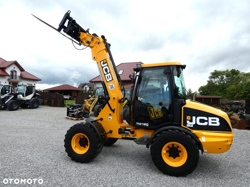 JCB TM180 Z Niemiec / Ładowarka łamana z teleskopem / Piękny Stan / - 36