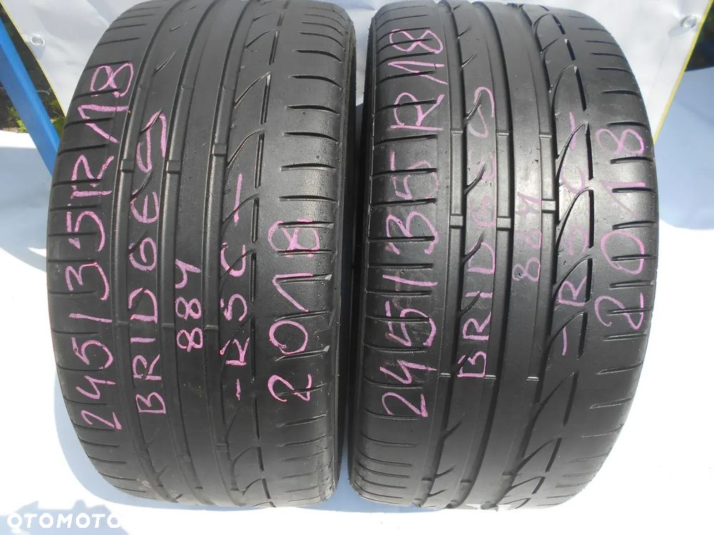 OPONY 245/35R18 BRIDGESTONE POTENZA S001 RSC DOT 2018 7MM