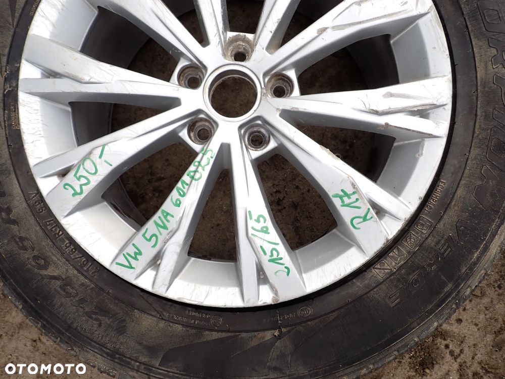 VW TIGUAN II FELGI 5NA601025 215/65 R17 - 6