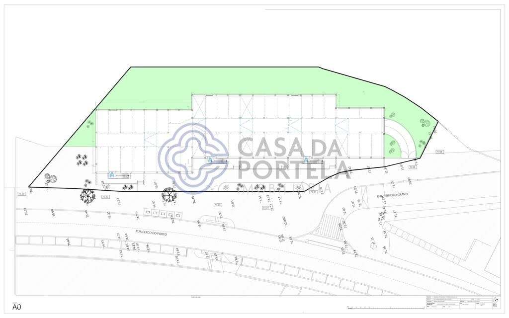 Terreno para construção de edifício, com projecto arquitectura aprovad - Grande imagem: 3/17