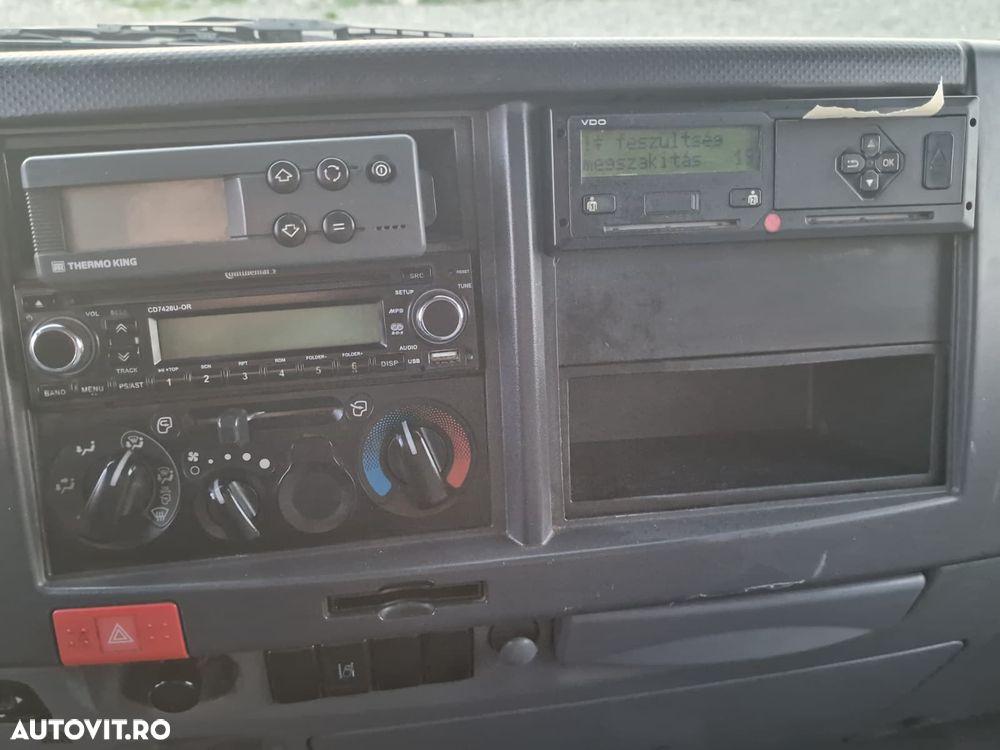 Isuzu P75 30 izoterma frigorifica Thermo King V600 20 - 10