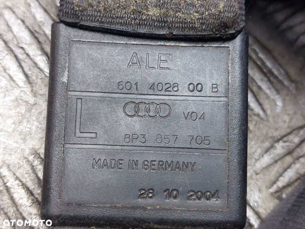 ZESTAW AIRBAG KOKPIT POSTRZAŁOWY AUDI A3 8P 8P0959655D 1K0959653 - 5