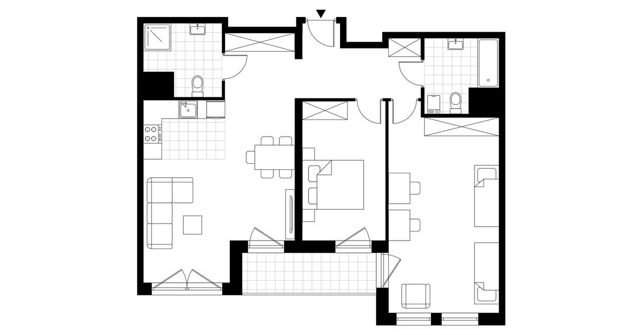 Bulvar Apartments | mieszkanie 3-pok. | B.10.02 - Pełny obrazek: 4/20