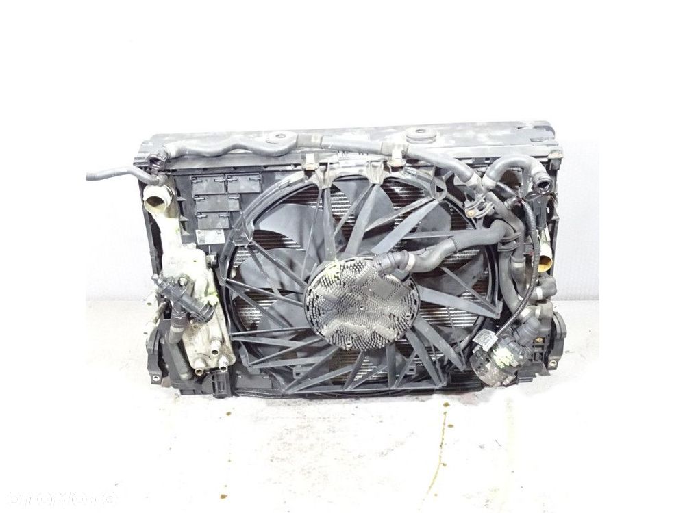 BMW 7 F01 F02 4.4 V8 KOMPLET CHŁODNIC 7575395 - 2