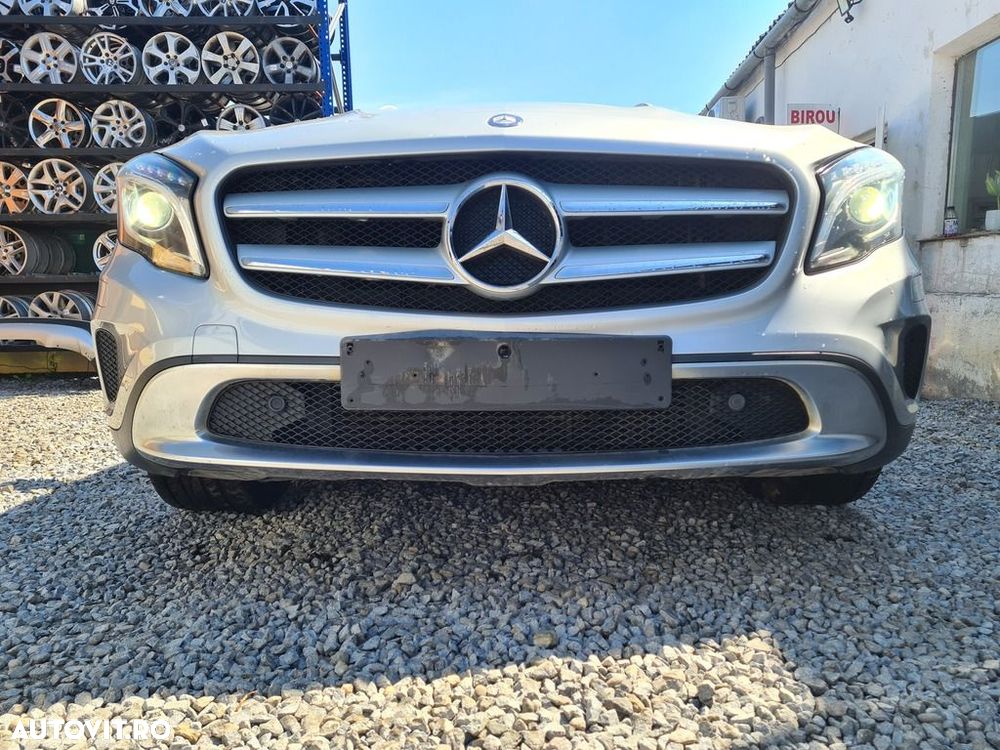 Bara fata Mercedes GLA ( X156 ) 2013 - 2017 GRI 761 (1256) model cu spalatoare far - 1
