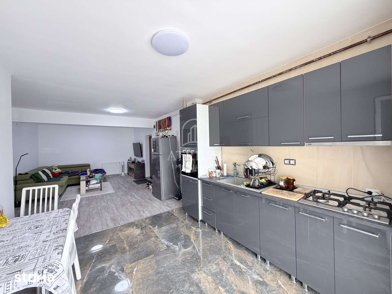 Apartament 2 camere la cheie, 58,6 mp utili cu terasa 12 mp, Floresti — fotografia 2