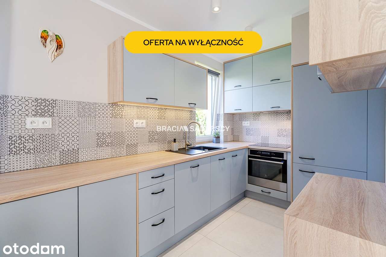 Nowoczesne 56 m² z ogrodem i garażem