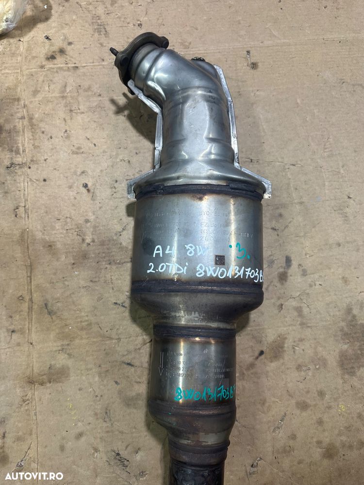 Catalizator, filtru particule AUDI A4 B9, A5, Q5, A6 C8 motor 2.0 tdi an 2023 cod 8WO131703BD si 8W0131703BF - 1
