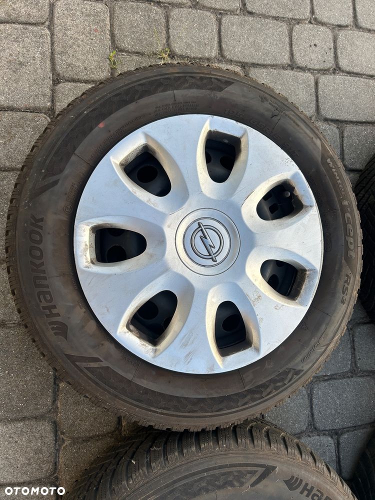 Koła zimowe Opel 5x110 ET35 65.1mm HANKOOK 195/65/15 2023r 7mm - 5