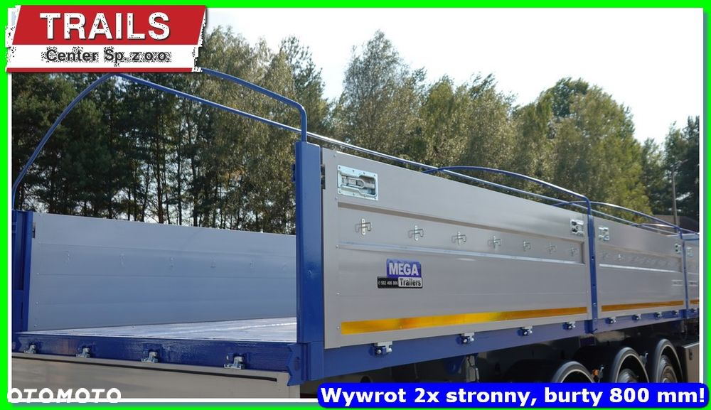 Inny Wywrotka 2x strony, platforma 12,60 m, burty ALUM 600/800 mm !!! - 35