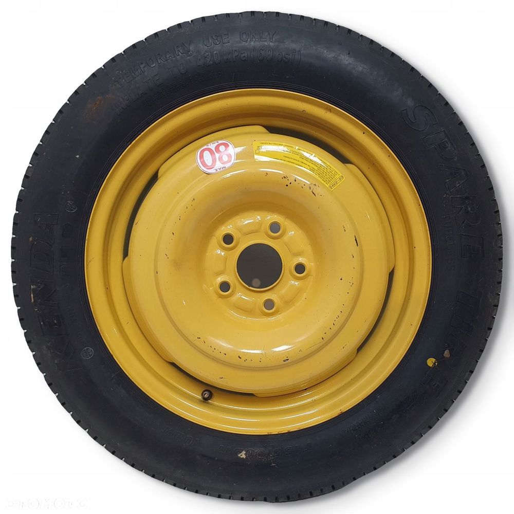 KOŁO DOJAZDOWE 155/90 R17 HONDA CR-V III 5x114.3 dojazdówka J17X4T - 1