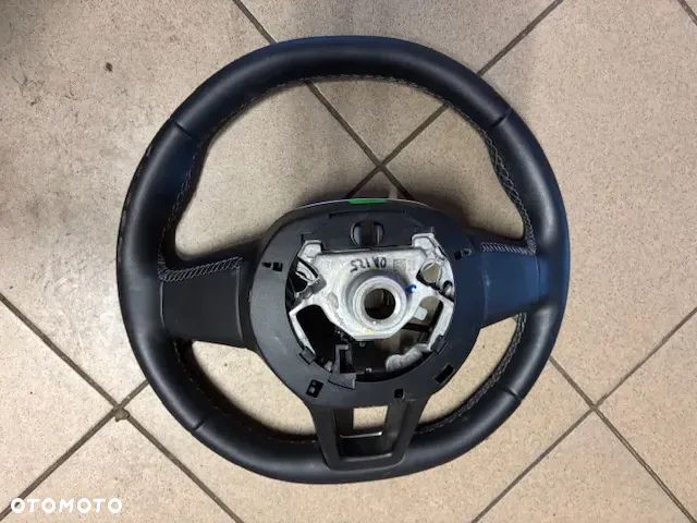 KIEROWNICA SKÓRA MULTIFUNKCJA RENAULT CLIO V 484002607R - 4