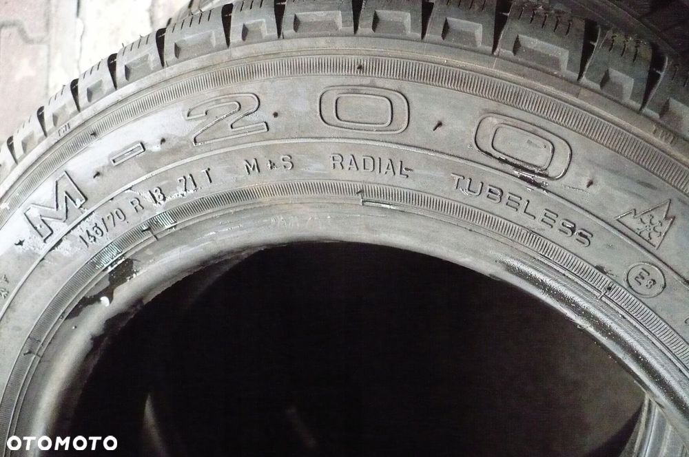 2x MENTOR M200 145/70R13 NOWE 2022 - 5
