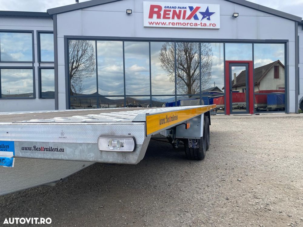 Niewiadow Remorca /Platforma auto Sonda II Basculabila 4.5m/2.1m 3000kg - 5