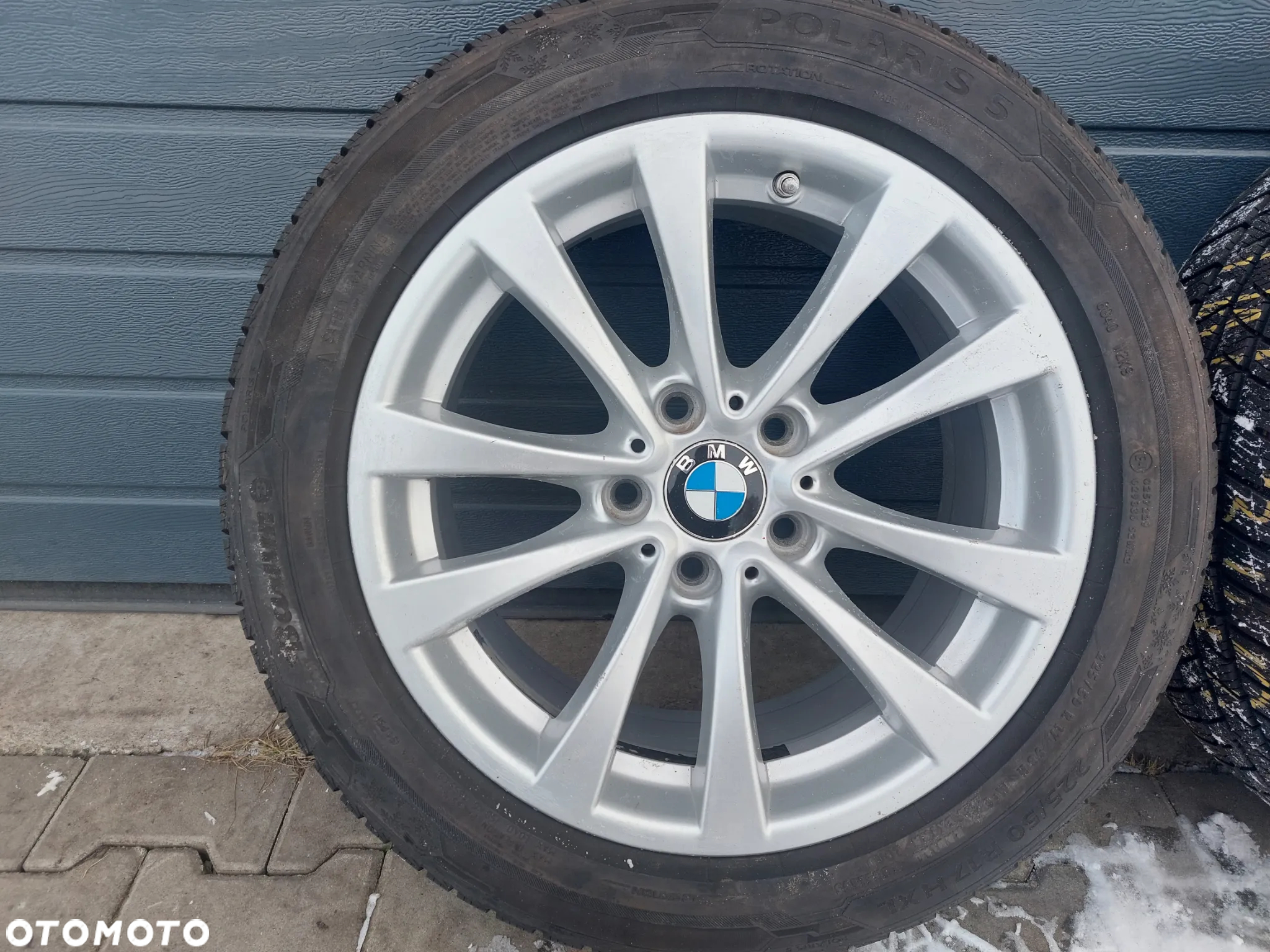 BMW F30 F31 KOŁA FELGI 17 OPONY 7.5J ET37 5X120 OPONY 225/50 BARUM POLARIS 5 DOT20 STYLING 395 ORYGINAŁ PROSTE ! - 2