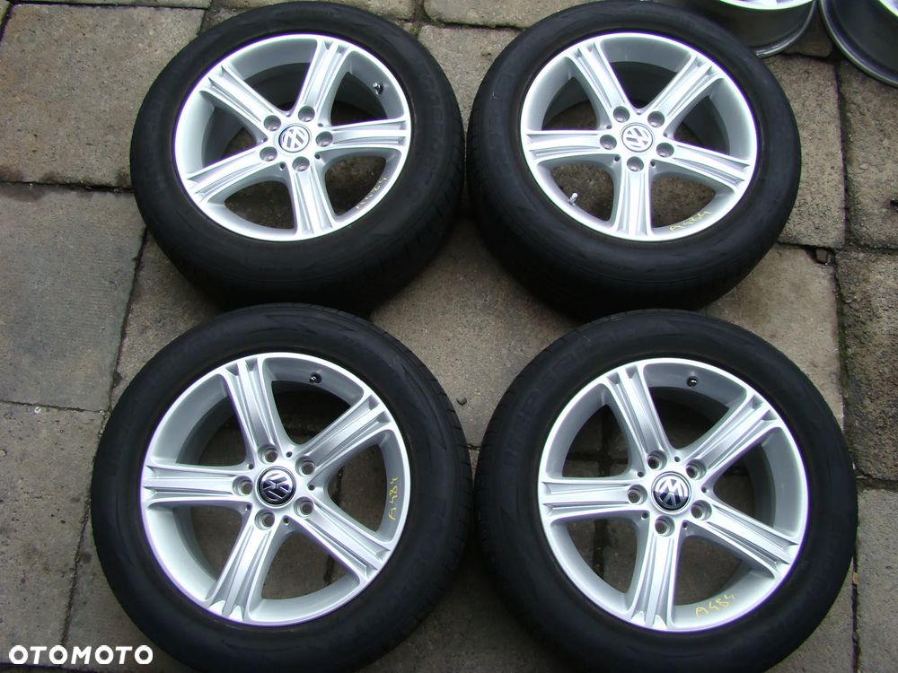 a484 5x120 VW Transporter Caravelle Multivan T5 T6 7,5jx17 opony lato - 1