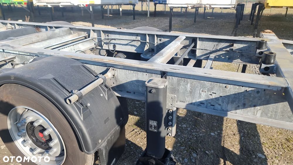 System Trailers 27.000zł netto TANDEM RAMA OCYNK BDF 7.45-7.80M 2017 ROK DHL DACHSER DPD DOLNY ZACZEP OPONY 385/55R22.5 ST.IDEALNY MOŻLIWOŚĆ TRANSPORTU - 7