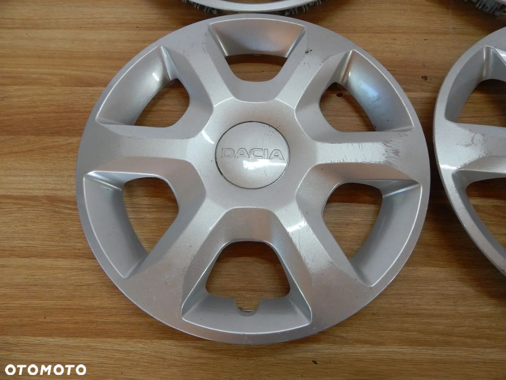 Kołpak kołpaki dekielek R15 Dacia Duster Sandero Logan Dokker Lodgy Stepway 05-20 Łuków części - 5