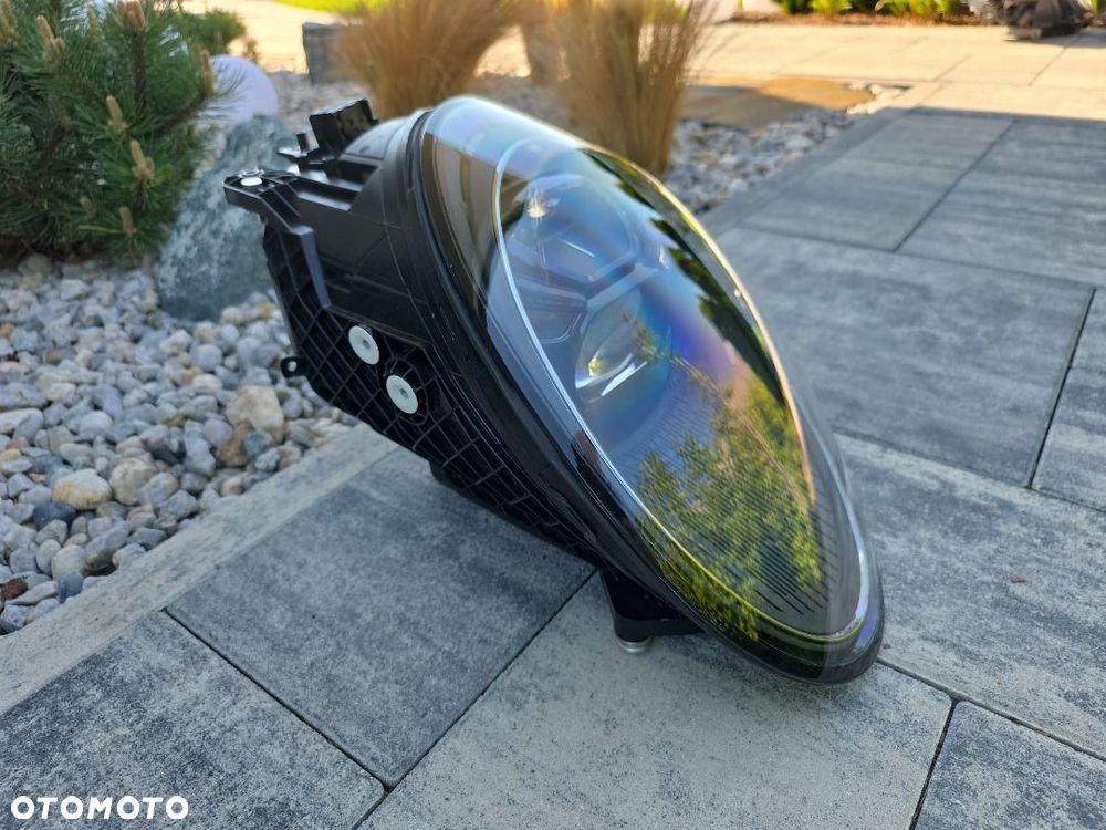 PORSCHE 911 992 9P5 Lampa lewa przód Full Led Matrix 9P5941059D Ciemna GT3 - 4