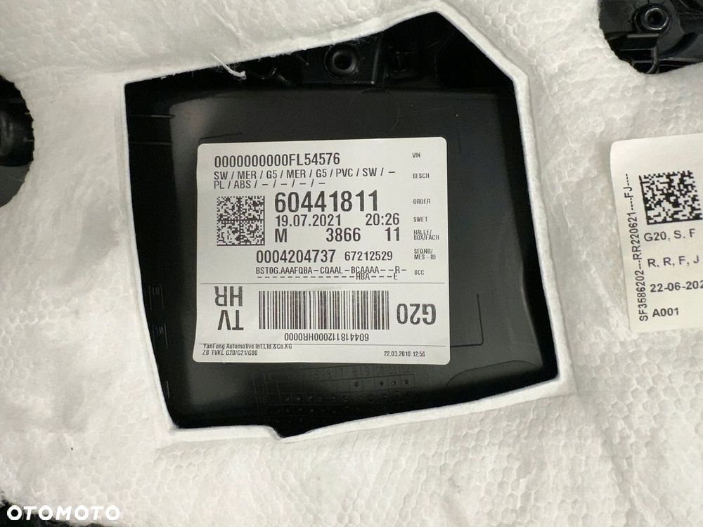 BMW M3 G80 ŚRODEK TAPICERKA FOTELE TUNEL KANAPA BOCZKI - 15