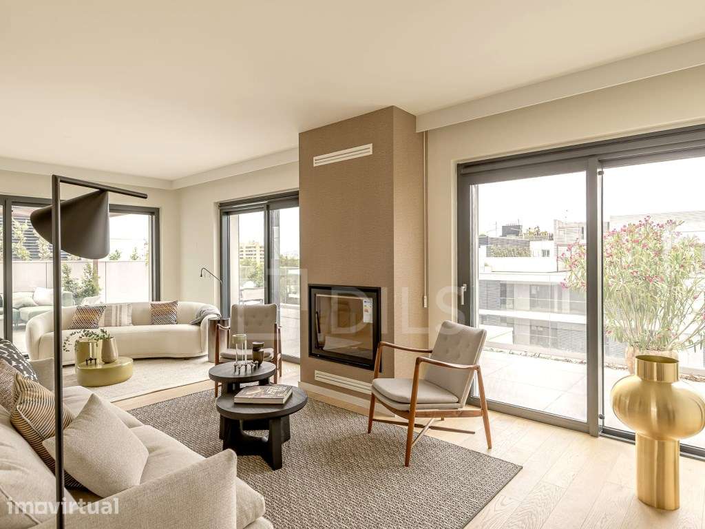Penthouse T4, com piscina e terraço nas Avenidas Novas, Lisboa - Grande imagem: 4/89