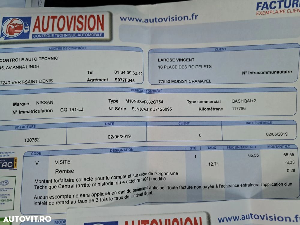 Nissan Qashqai+2 +2 1.5 dCi 2WD Visia DPF - 15