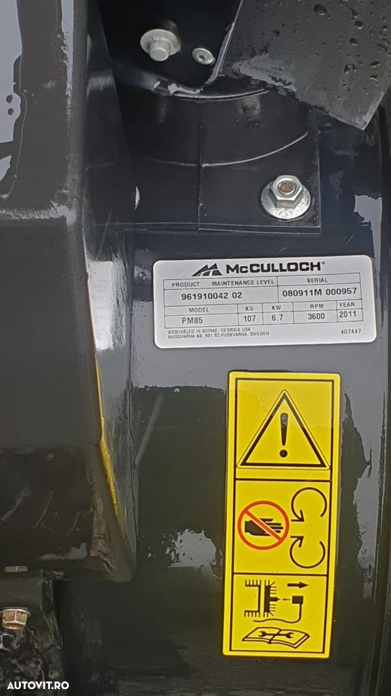 Altul McCulloch PM85 - 8