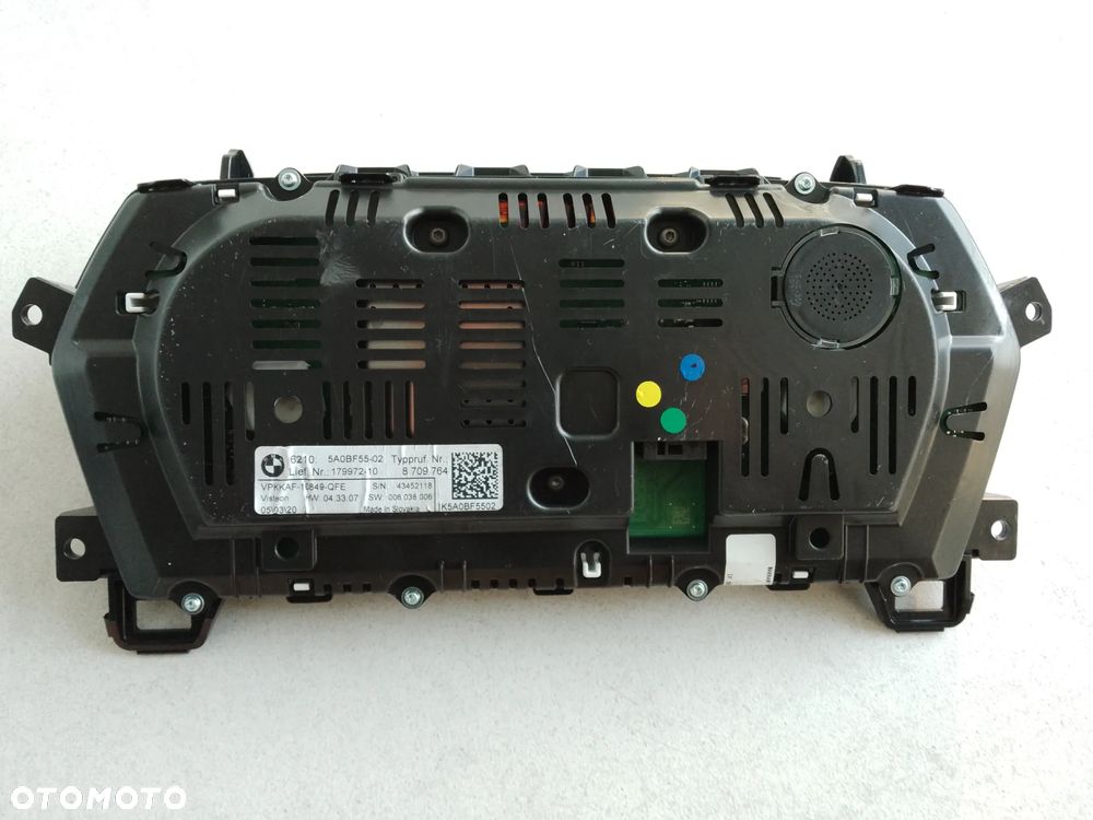 LICZNIK ZEGARY ZEGAR VIRTUAL LED BMW F40 8709764 5A305A5 - 3