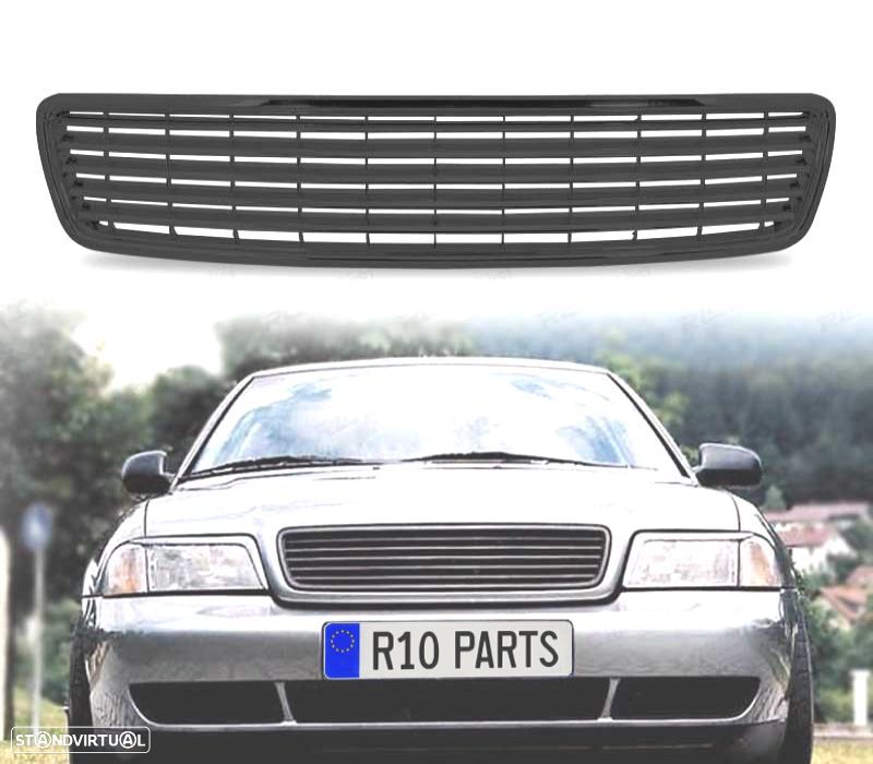 GRELHA FRONTAL AUDI A4 B5 94-00 PRETO - 1