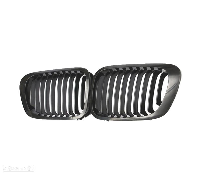 GRELHAS BMW E46 COUPE CABRIO 99-03 LOOK M PERFORMANCE PRETO BRILHANTE - 2