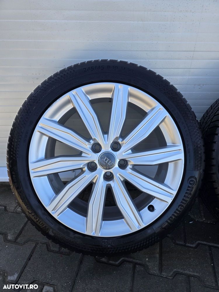 Roti/Jante  Audi R19,245/45 19,Anvelope iarna Continental DOT3323,SENZ - 2