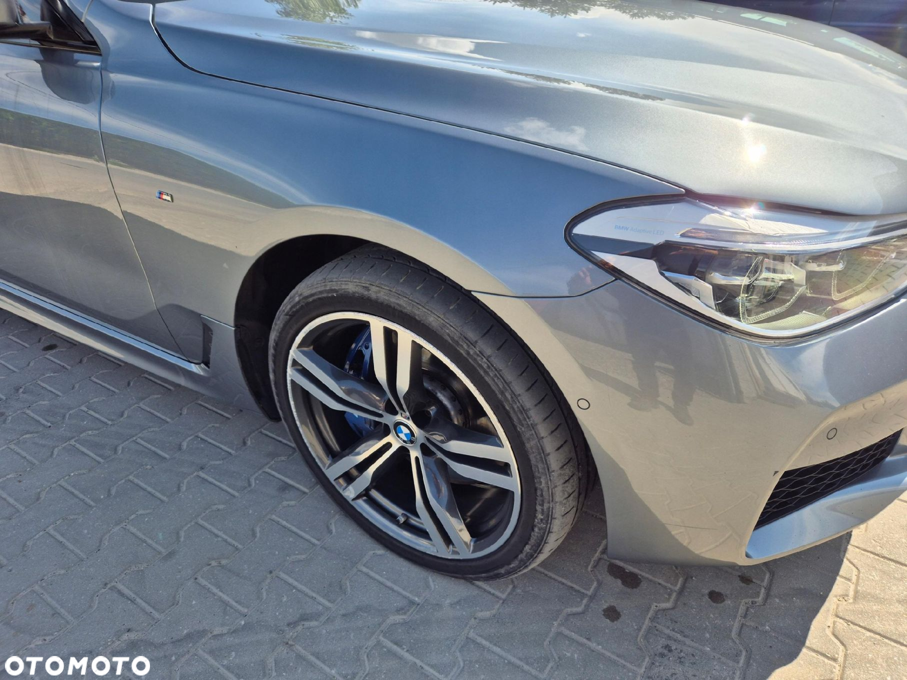 BMW 6 GT G32 M-PAKIET PRZÓD MASKA BŁOTNIK ZDERZAK LAMPY ADAPTIVE C2Y - 5