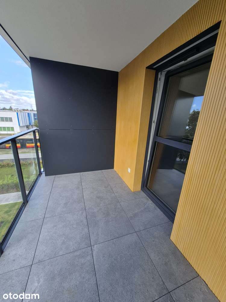 Wynajmę nowe, ładne mieszkanie z loggią i balkonem - 2 pokoje, 32m2
