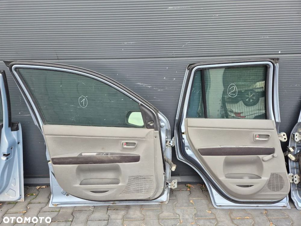 MAZDA 2 I DY  DRZWI / KLAPA BAGAŻNIKA / BŁOTNIK ( BŁĘKITNY JASNO NIEBIESKI 12R030196 ) - 8