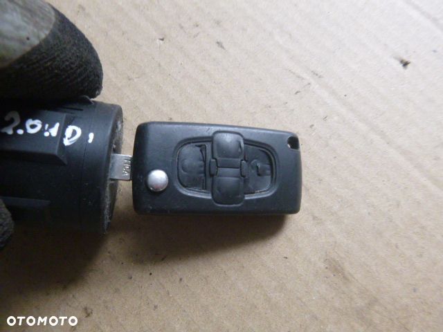 ZESTAW STARTOWY KOMPUTER STACYJKA IMMOBILIZER CITROEN C8 2.0 HDI - 9