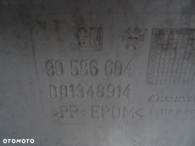 ZDERZAK PRZÓD PRZEDNI OPEL VECTRA B LIFT 99-02 NR94 - 16