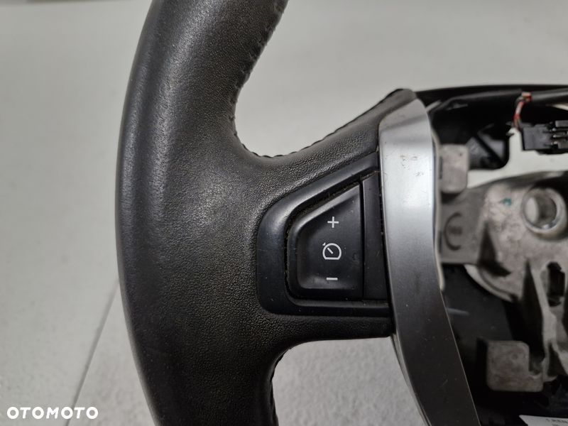 RENAULT MEGANE 3 III KIEROWNICA SKÓRZANA MULTIFUNKCJA 6083644B - 4