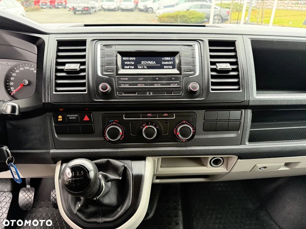 Volkswagen Transporter T6 Doka Brygadówka 6-miejsc Skrzynia Salon PL, Jeden Właściciel - 14