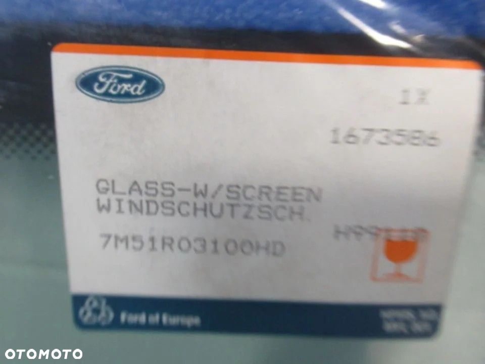 SZYBA PRZÓD PRZEDNIA CZOŁOWA FORD C-MAX MK1 2003- - 6