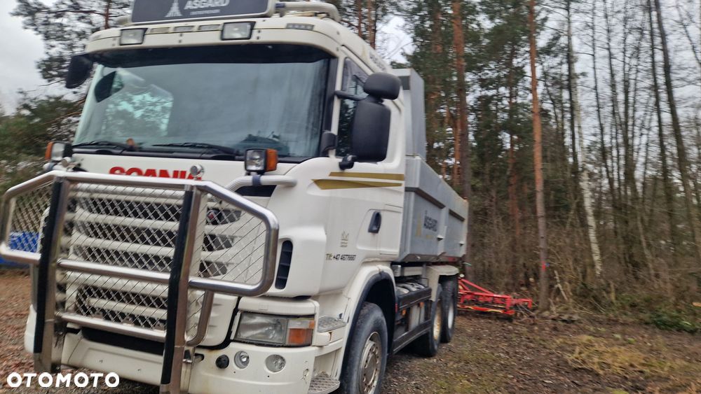 Scania R480. Wywrotka 6x4. Resor. - 2
