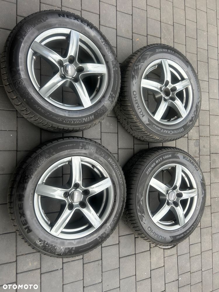 Koła Zimowe Fiat Freemont Dodge 5x127 ET36 225/65/17 - 1