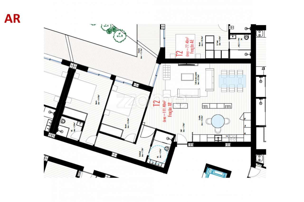 Apartamento T2 c/ Varanda, Freamunde, Paços de Ferreira (Fração AR) - Grande imagem: 2/17