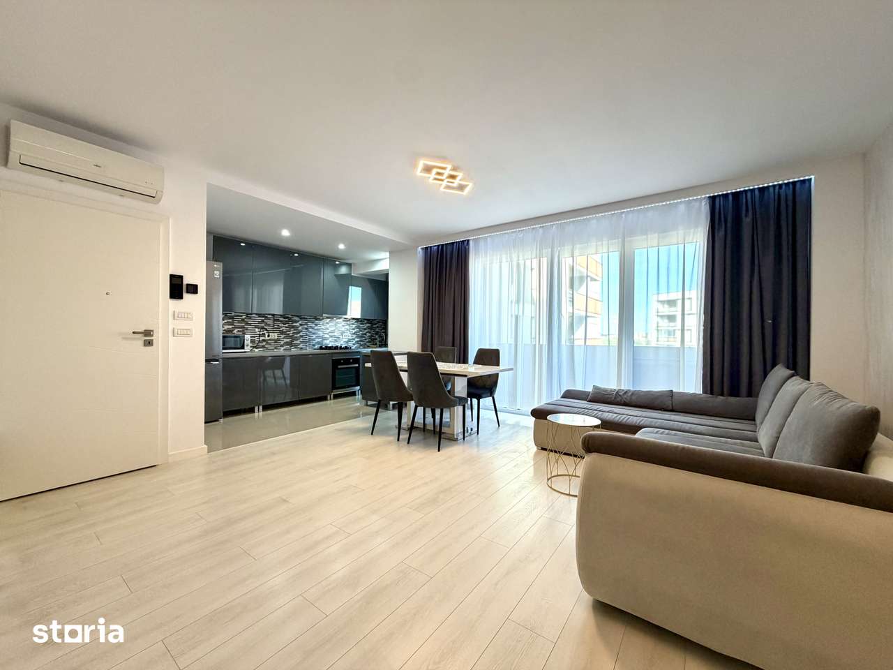 Apartament top, 2 camere, 57.5 mp utili, etaj 6 - Zona Aradului — fotografia 3