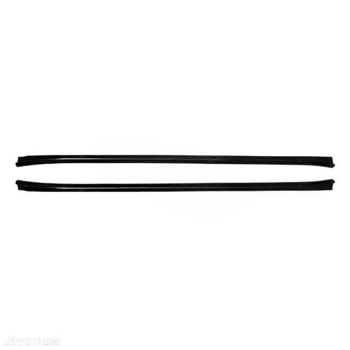 Set Extensii Prelungiri Praguri Laterale Dedicate BMW X3 G01, Negru Lucios - 2