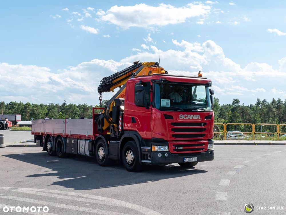 Scania G410 8x2 FASSI F800BXP.26 HDS Żuraw Fly Jib Wciągarka - 11