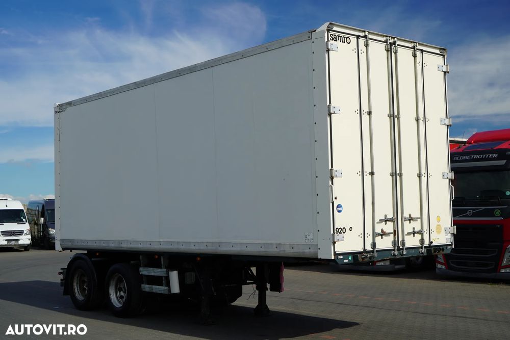 Samro / KIT / SEMIREMORCĂ / CONTAINER / TRAVERSĂ / B-TRAIN / 7,3 + 7,3 m / PODEA REZISTENTĂ - 27