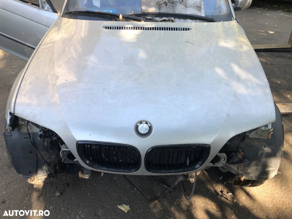Capota fata motor Bmw Seria 3 E46 facelift gri argintiu TITANSILBER METALLIC 2004 - 2